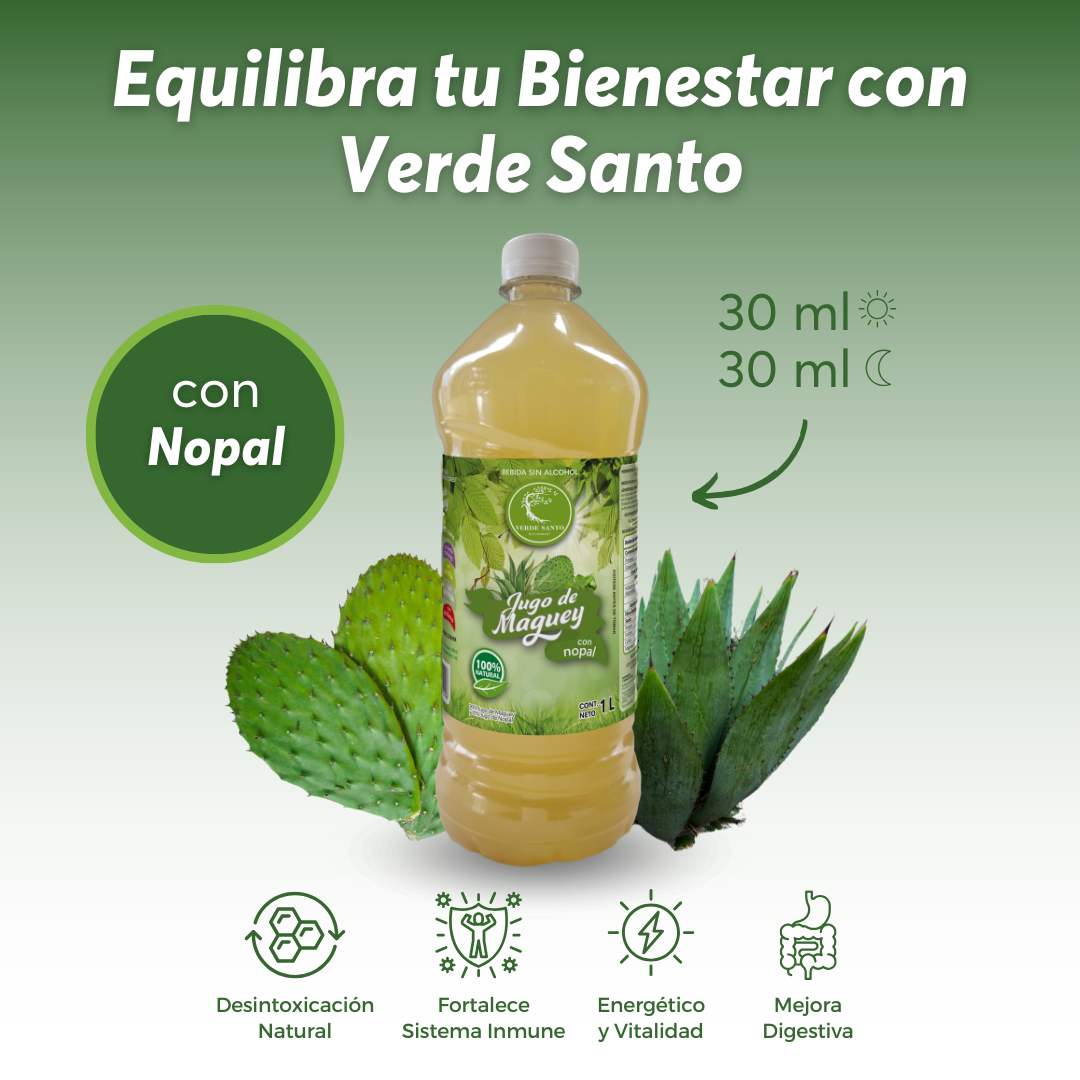 Jugo de Maguey con Nopal