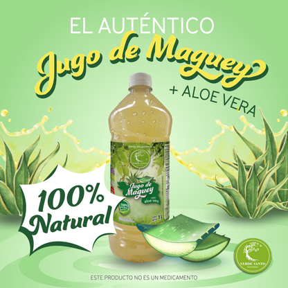 Jugo de Maguey con Aloe Vera