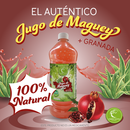 Jugo de Maguey con Granada