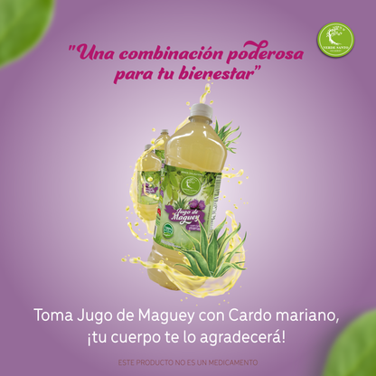 Jugo de Maguey con Cardo Mariano