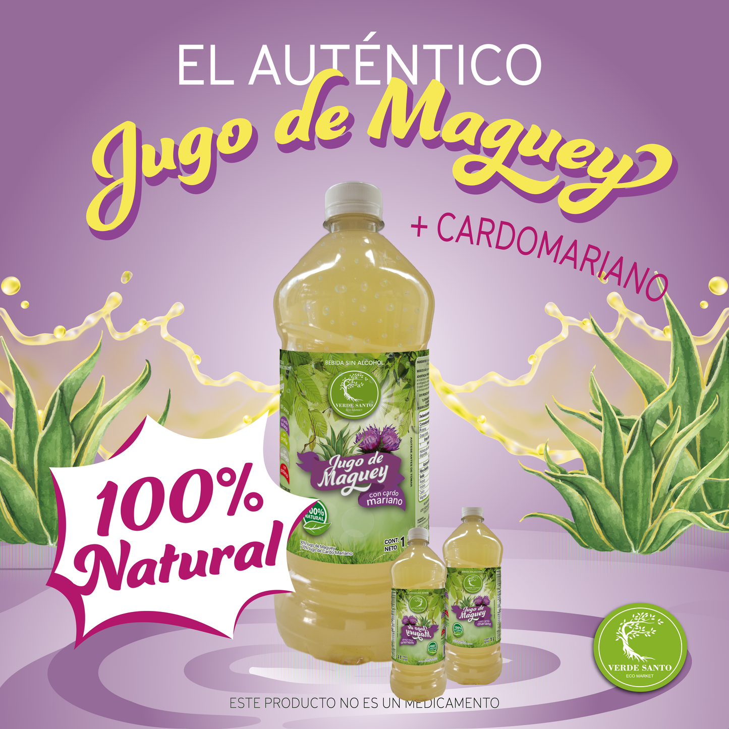 Jugo de Maguey con Cardo Mariano